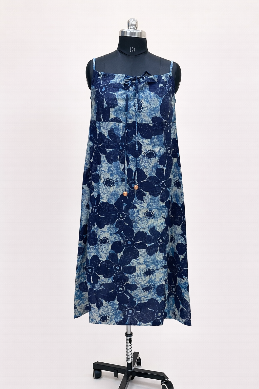 Indigo spegati dress