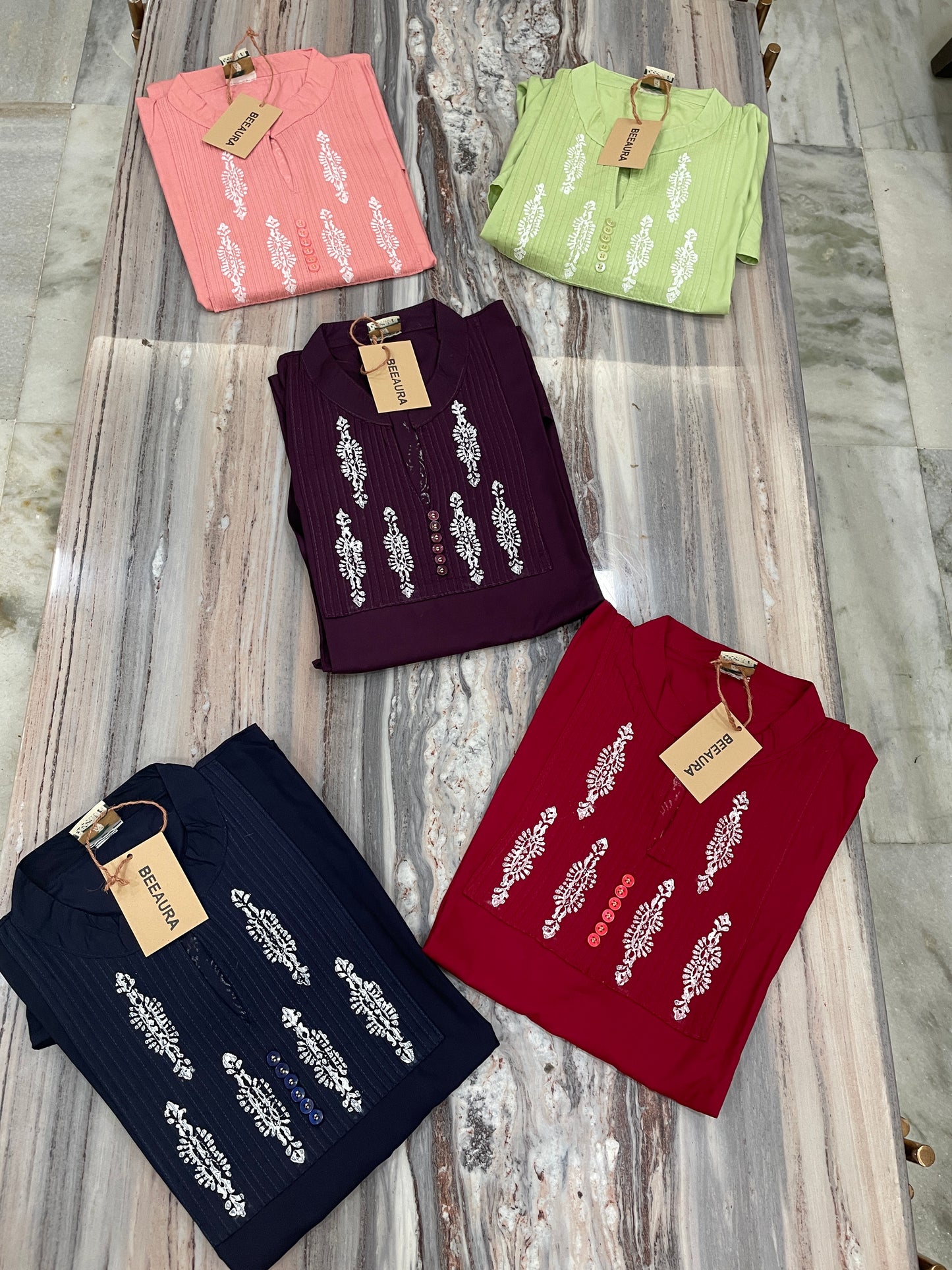 Hand block print kurti