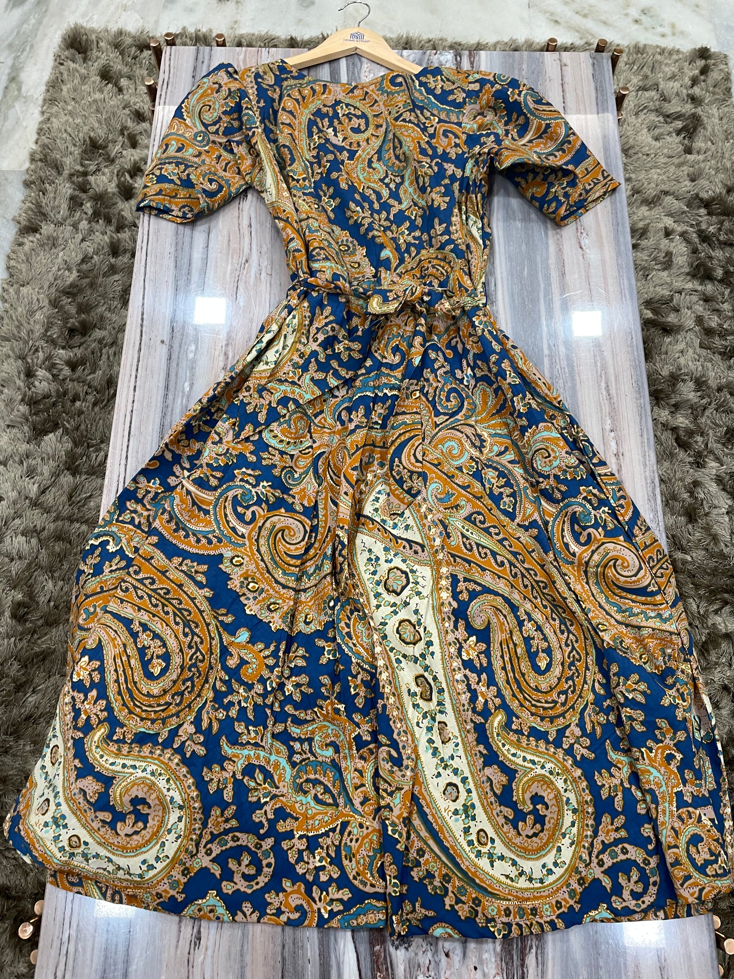 Kalamkari one piece dress