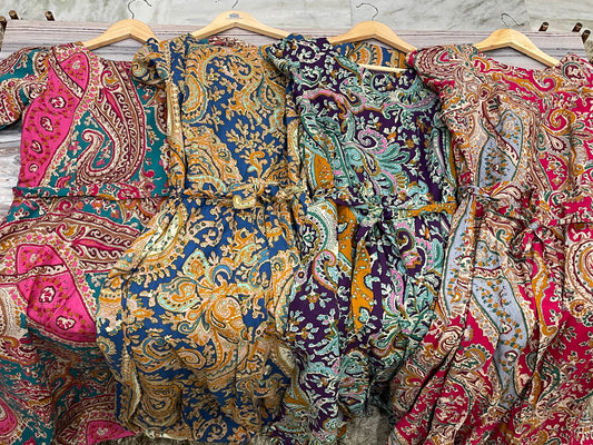 Kalamkari one piece dress