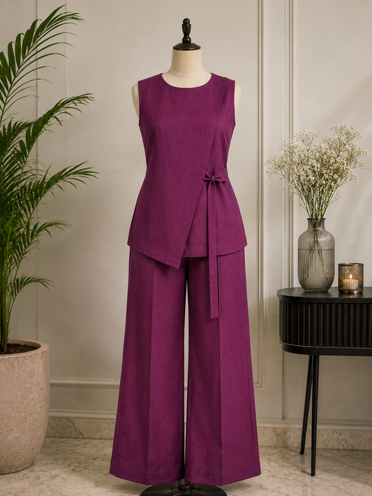 Cord set with belt